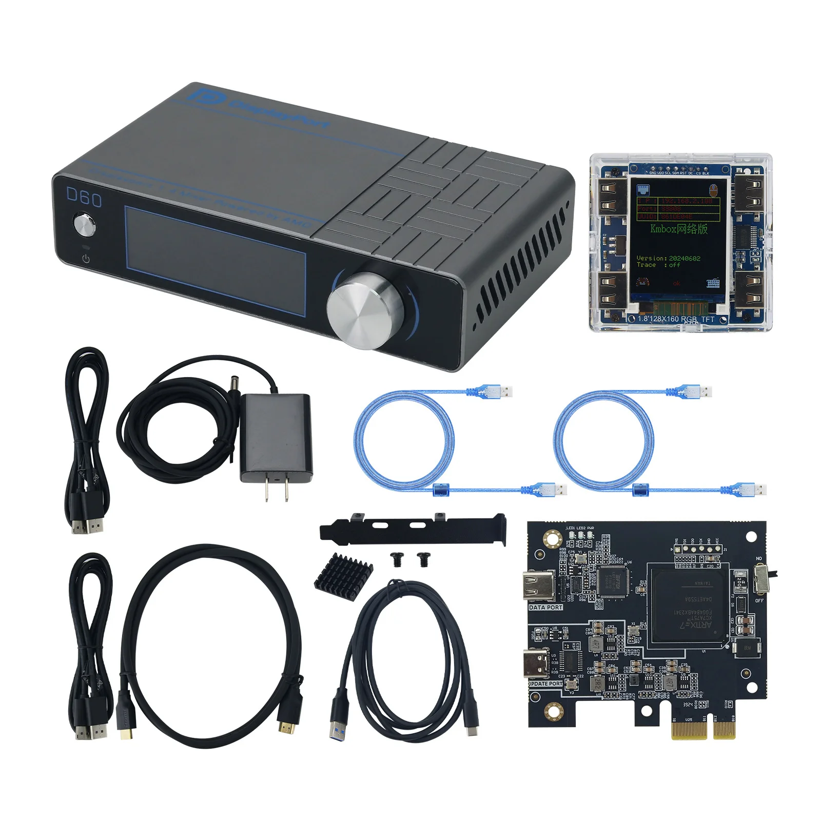 4K Adaptive Fuser, 75T DMA Hardware Board & KMBox NET Controller